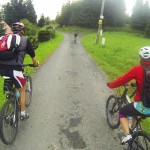 W górach na wycieczce rowerowej