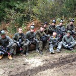 grupa na painballu podczas wyjazdu integracyjnego