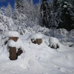 Istebna - zima i śnieg w górach