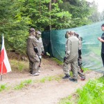 paintball podczas wyjazdu intehracyjnego do Istebnej